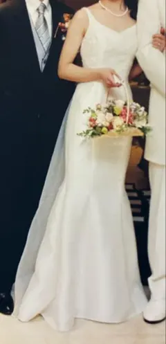 ウェディングドレス　マーメイドライン/9号