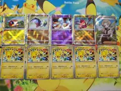 【12/16まで限定価格】ポケモンカードセット ピカチュウ かがやく カエデSR