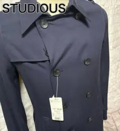 【STUDIOUS】 ステュディオス テンセルトレンチコート 日本製のサムネイル