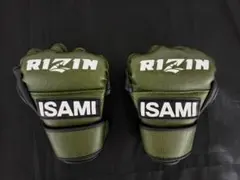 RIZIN ISAMI オープンフィンガーグローブ Sサイズ - メルカリ