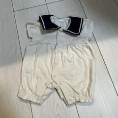 Cottoli セーラー襟ロンパース 60cm