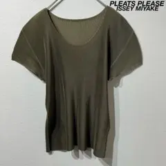極美品 希少カラー PLEATS PLEASE ISSEY MIYAKE 半袖のサムネイル