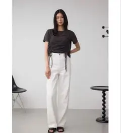 AZUL by moussy / ハイウエストワイドデニム