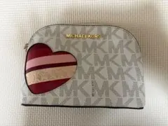MICHAEL KORS ポーチ ハートデザイン ホワイトのサムネイル
