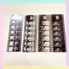 【4点】鬼滅の刃 フィルム風しおり まとめ売り 不死川実弥 胡蝶しのぶ 悲鳴嶼