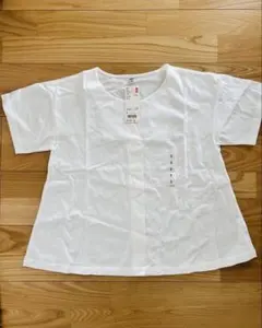 新品UNIQLOマーセライズコットンキーネックT