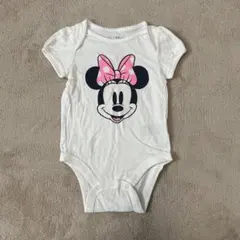 美品　ベビーギャップ　ミニーちゃん　パフスリーブ　ロンパース　Tシャツ