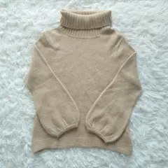 大きいサイズ 23区 ニット タートルネック アルパカ100% 44サイズ