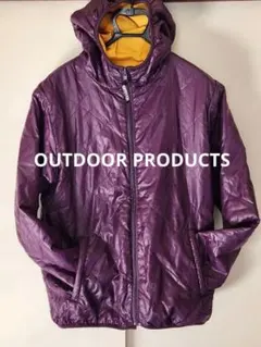 OUTDOOR PRODUCTS キルティングジャケット パープル