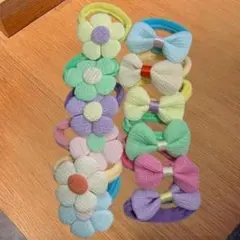 新品、未使用 ヘアゴム、髪ゴム12個セット
