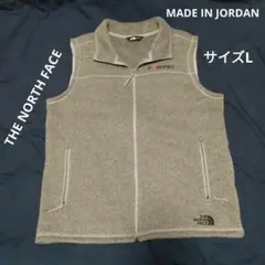 [美品] ザノースフェイス　ヨルダン製 フリースベスト　サイズL