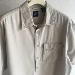 90s ギャップ リップストップ コットン シャツ