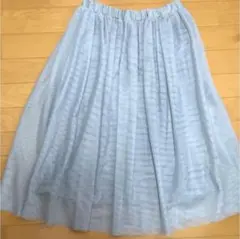 お値下げ　シフォン　チュール スカート