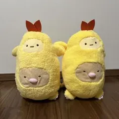 すみっコぐらし　ぬいぐるみ　XL プレミアム　エビフライドン