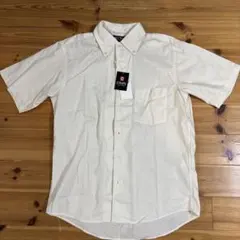 【新品タグ付き】CHAPS 半袖シャツ L クリーム色