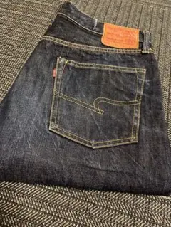 BURGUS PLUS バーガスプラス 濃紺 デニム パンツLot770 W34