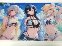 ぶいすぽっ!　一ノ瀬うるは 藍沢エマ 空澄セナ プレイマット ラバーマットのサムネイル