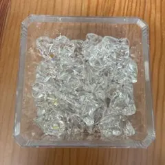 アクリルストーン透明 宝石すくい アイスキューブ クリスタル 50粒セットのサムネイル