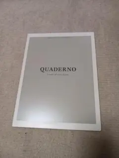 【初期化済み】クアデルノ A4 第二世代 専用カバー付 QUADERNO(クアデルノ)(Gen.2) A4サイズ用 ファブリック素材