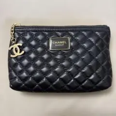CHANEL メイクアップポーチ ブラック