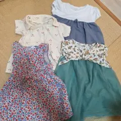 ベビー服 ワンピース 4点セット　まとめ売り