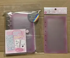 とうめいシールバインダー　リフィルセット　ピンク　クーリア正規品　ボンドロ