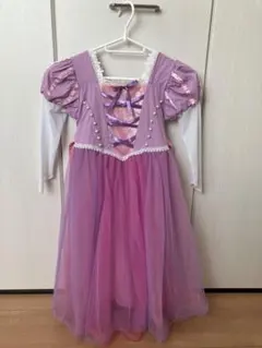 120ラプンツェル風 ドレス プリンセス コスチューム ディズニー ハロウィン