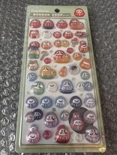 クーリア　ボンボンドロップシール　和柄　だるま　新品　正規品　新作