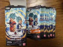 ドラゴンボールフュージョンワールドFB10 バラ36パック＋おまけ空箱