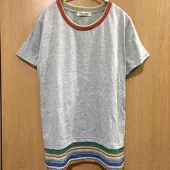 新品✨アジアン　半袖Tシャツ　L L エスニック