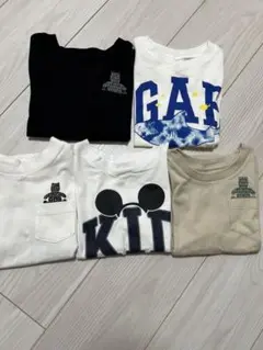 ベビーGAP Tシャツ 5枚セット シミあり 100サイズ