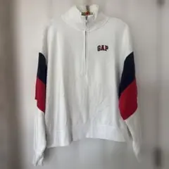 ハーフジップgap