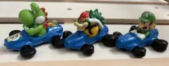 【美品】マリオカート ヨッシー ルイージ クッパ 3体セット