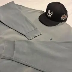 POLO RALPH LAUREN スウェット 2XL ブルーグレー 90s