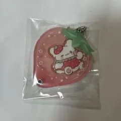 サンリオ　カスタムアクリルチャーム　いちご　はなまるおばけ