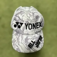 YONEX 迷彩柄キャップ ALL JAPAN - メルカリ