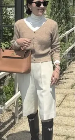 【美品】YONFA バミューダパンツ Sサイズ