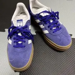 adidas gazelle スニーカー　厚底　23cm