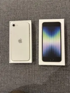美品　Apple iPhone SE (第3世代) ホワイト　64GB