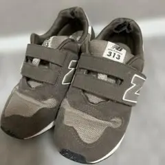 New Balance 313 ブラウン キッズスニーカー
