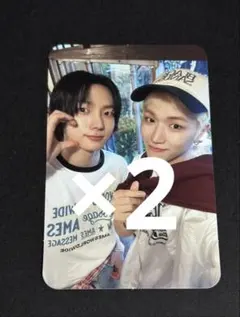 ソンホ リウ BOYNEXTDOOR AND 通常盤 ユニット トレカ 2枚