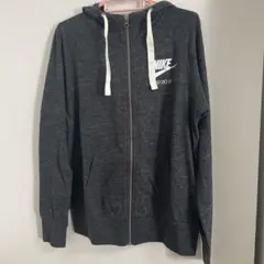 Nike ダークグレー フルジップパーカー