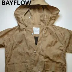【美品】BAYFLOWナイロンジャケット ベージュ　SizeM