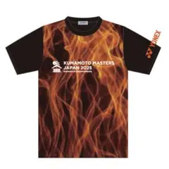 熊本マスターズ2025 バドミントン　Tシャツ　O　半袖