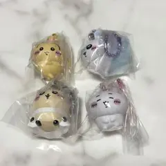 ちいかわ マスコットつきビスケット ボールチェーンつきマスコット 4種セット