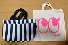 WEGO トートバッグ2点セット