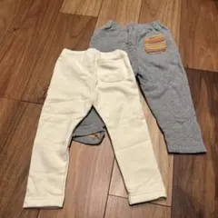 BEAMS mini と　ユニクロ裏起毛　パンツ まとめ売り