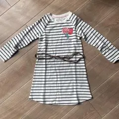 未使用品　H&M L.O.G.G. ストライプワンピース 120/130