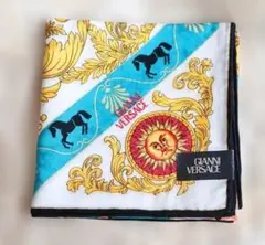 GIANNI VERSACE ハンカチ バロック柄 太陽 馬のサムネイル