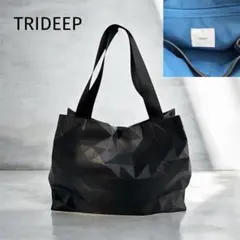 【3月限定値下げ】TRIDEEP トートバッグ レザー 革切子 A4サイズ